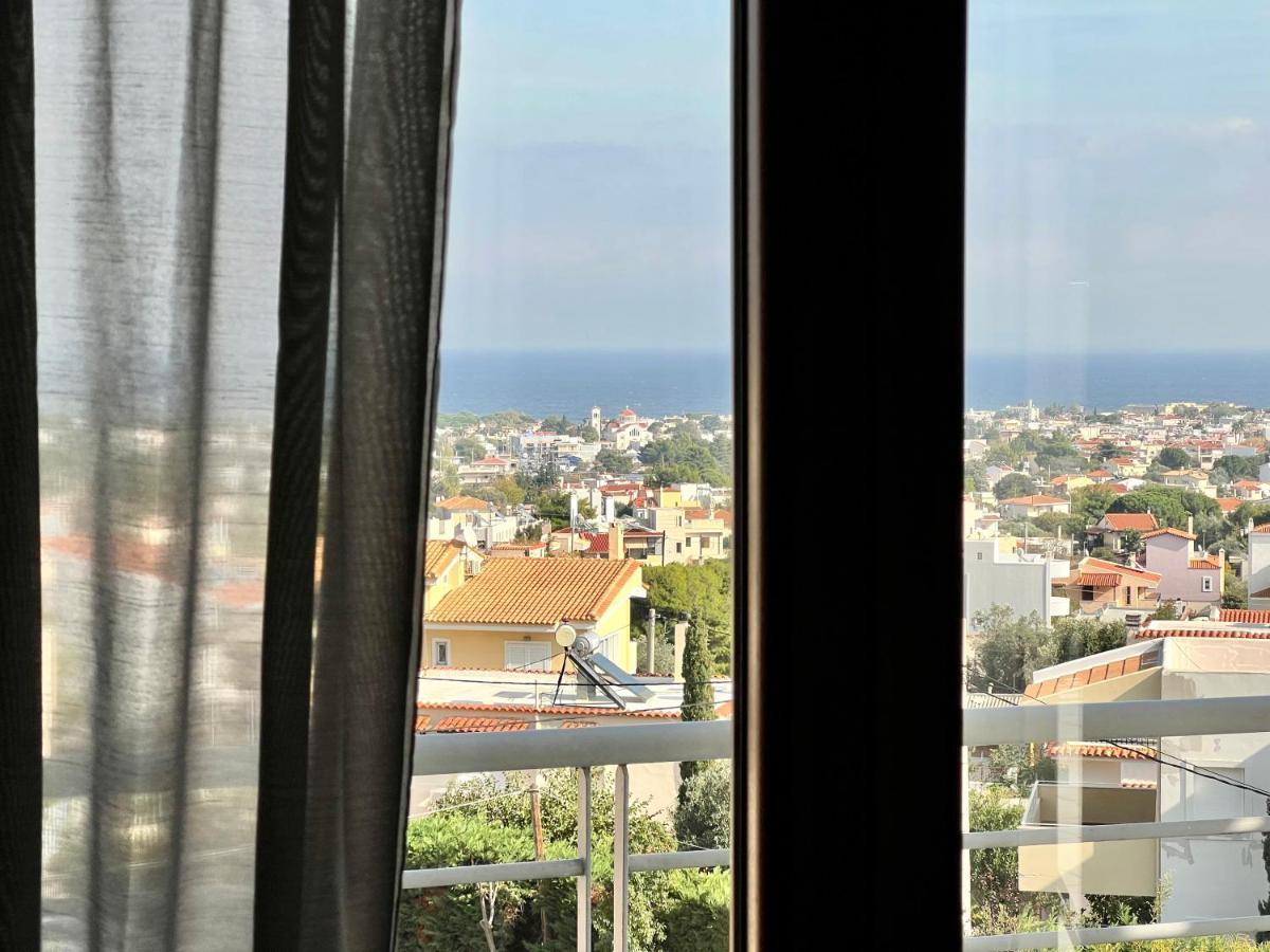 Sunrise Studio With Unhindered View To The Sea. Nea Makri Exterior photo
